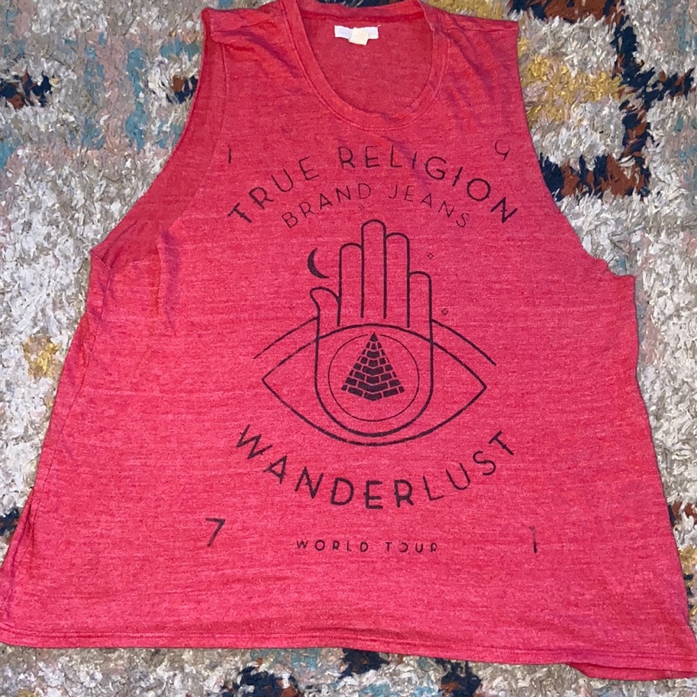 True religion tour tank - size large
